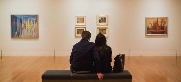 Couple in the Gallery